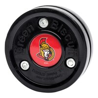 Green Biscuit Training Puck - NHL