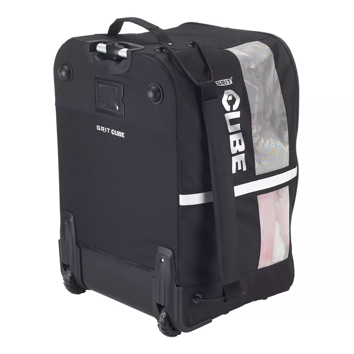 GRIT Senior Cube Wheels Hockey Bag, 26" Back_Angled_Right