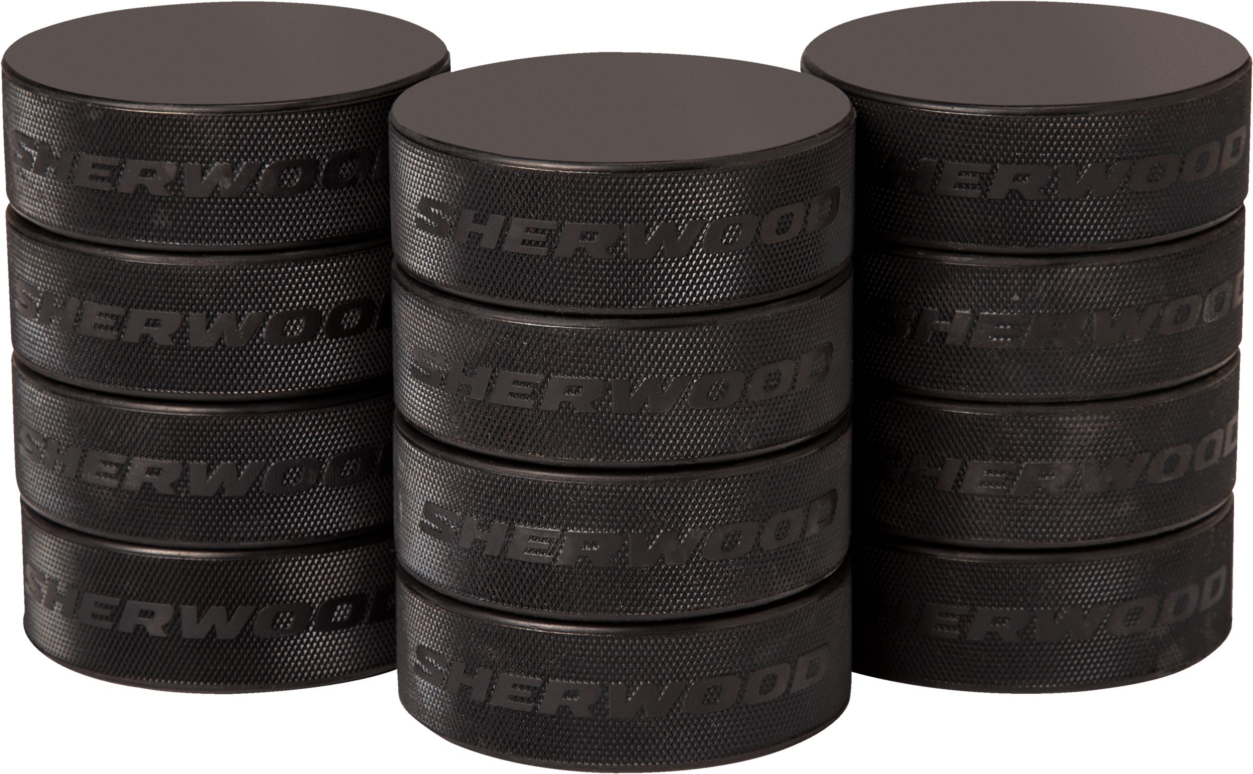 Sherwood 6 oz Hockey Puck - 12pk Front_Elevated