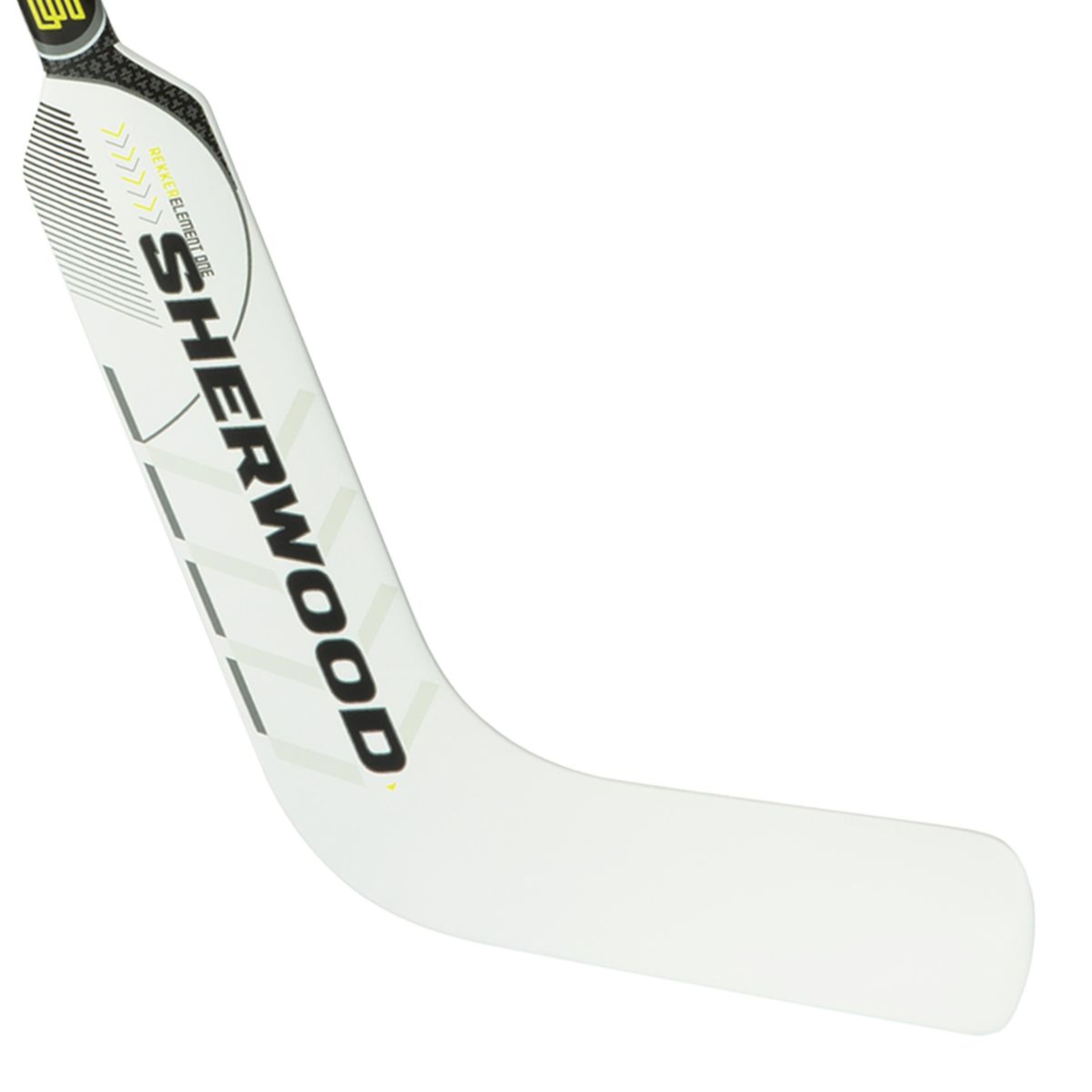 Sherwood Rekker RE1 Mini Goalie Stick CloseUp