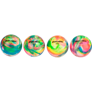 Bauer Multicoloured Hockey Ball - Case of 4