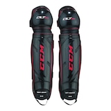 CCM Quicklite 190 Ball Hockey Senior Shin Guards Front_Flat