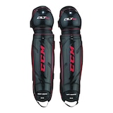 CCM Quicklite 190 Ball Hockey Junior Shin Guards Front_Flat