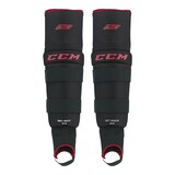 CCM Senior Quicklite Soft Ball Hockey Shin Guards Front_Flat