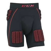 CCM Senior Quicklite Ball Hockey Padded Shorts Front_Angled_Right