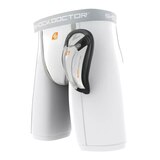 Shock Doctor Men's Flex Cup Core Compression Shorts Front_Angled_Left