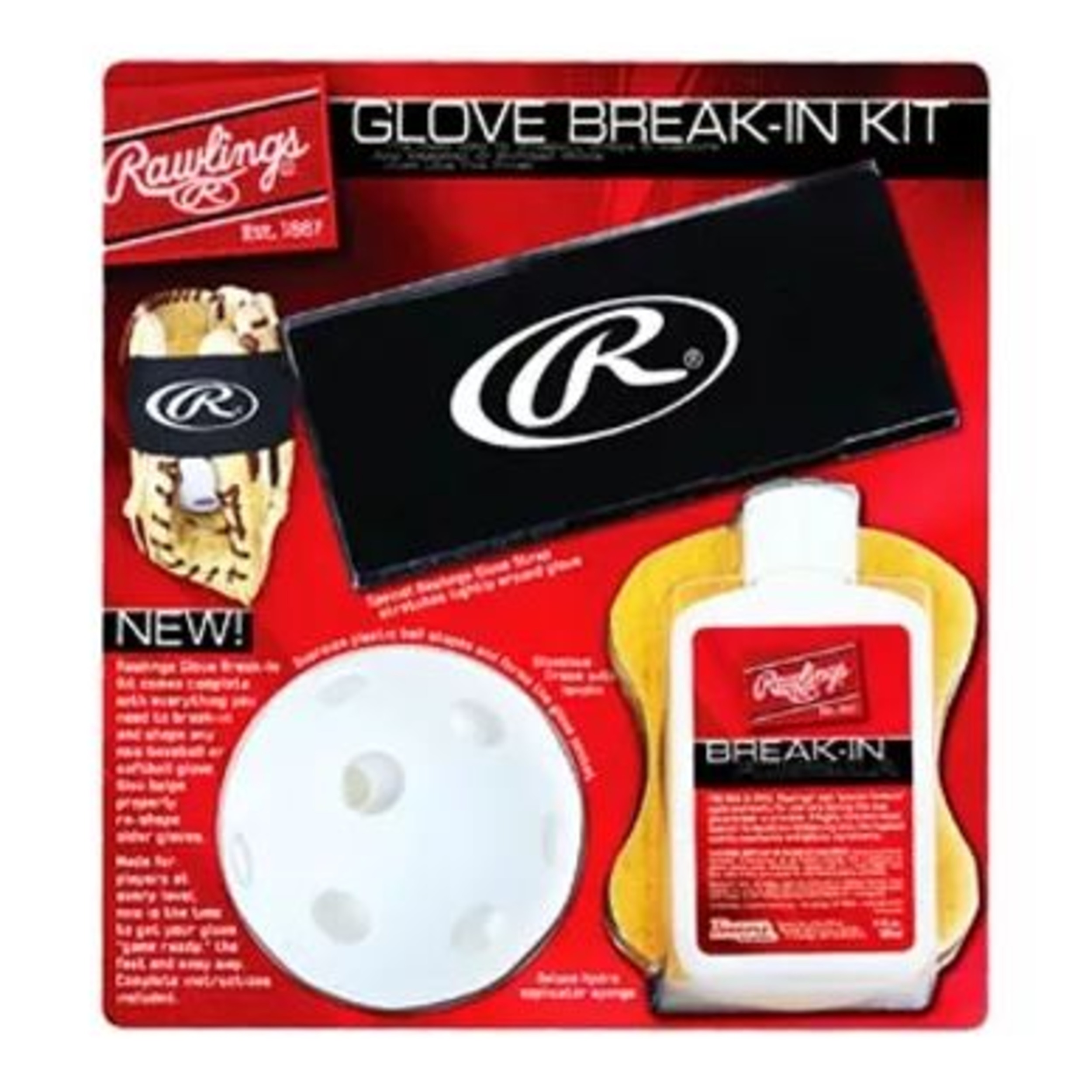 Rawlings Glove Oil Break-In Kit Front_Flat