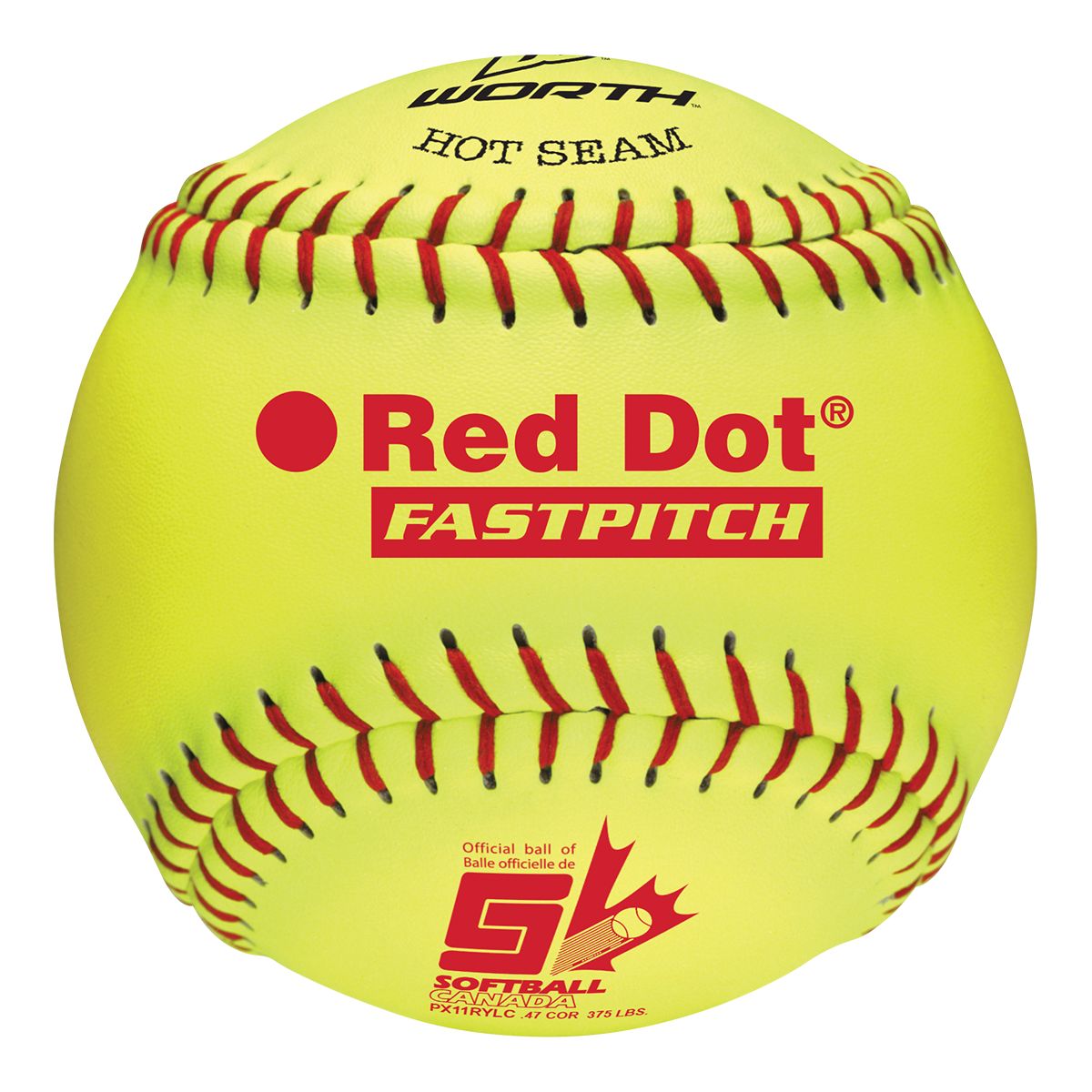 Worth Red Dot 11" Softball
