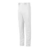 Mizuno Youth Select Pro White Baseball Pants Front_Angled_Left