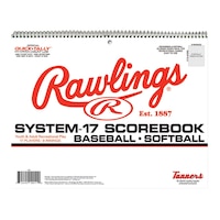 Rawlings System-17 Scorebook Front_Flat