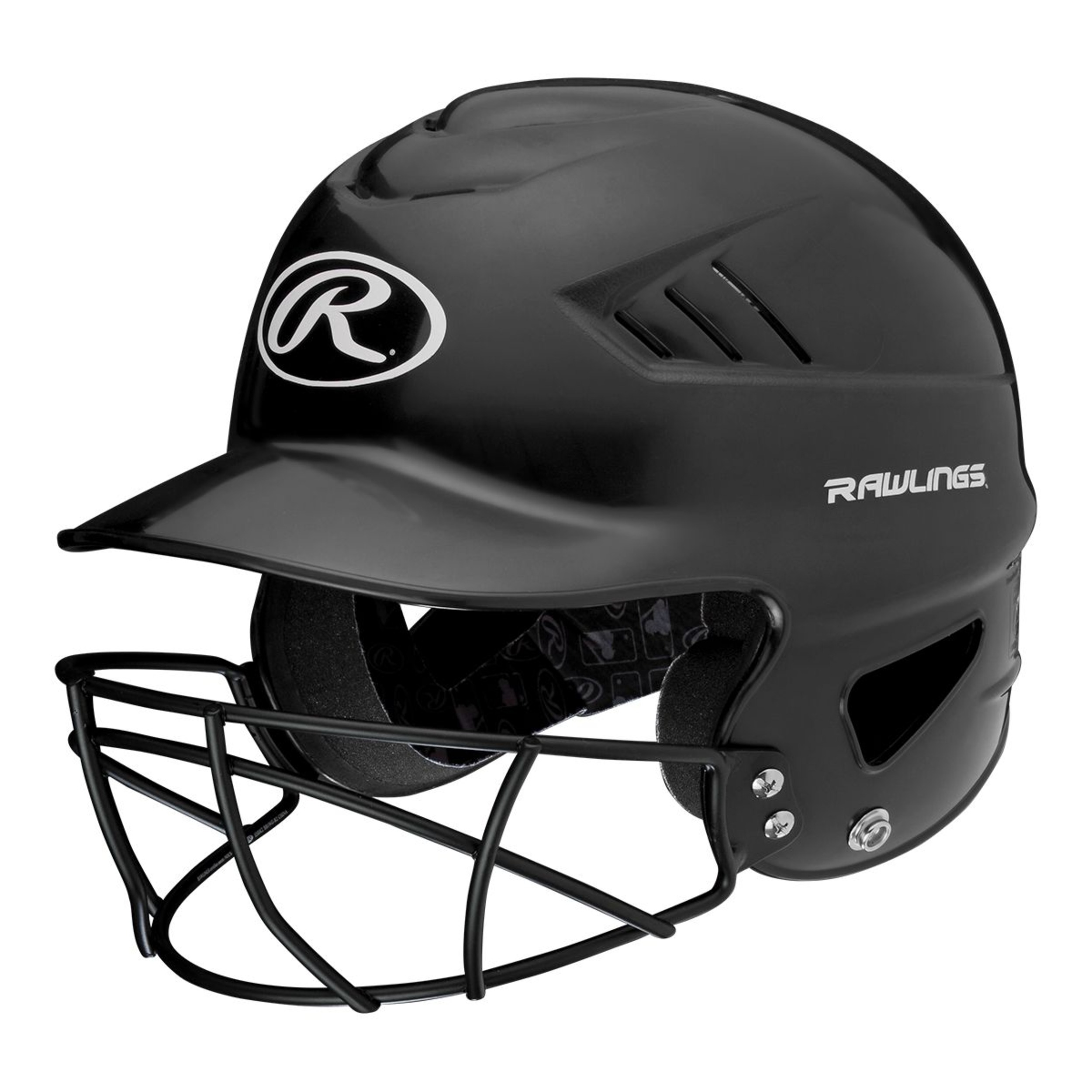 Rawlings OSFM Face Guard Helmet Front_Angled_Left