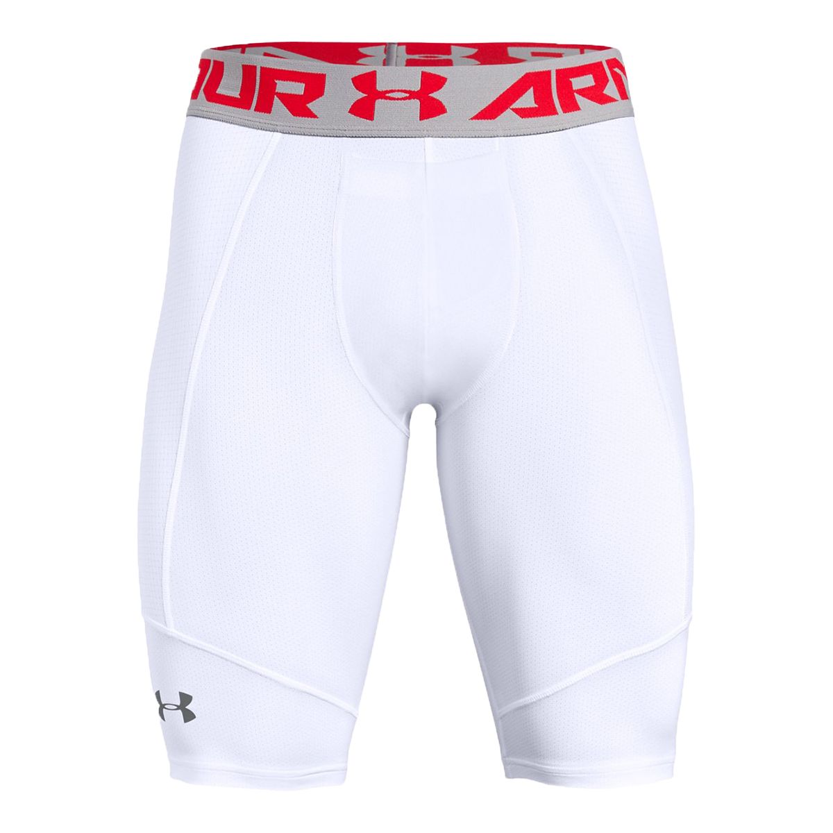 White hot sale slider shorts