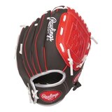 Rawlings Kids Players Series 10" Baseball/Softball Glove, Right-hand Catch Back_Flat