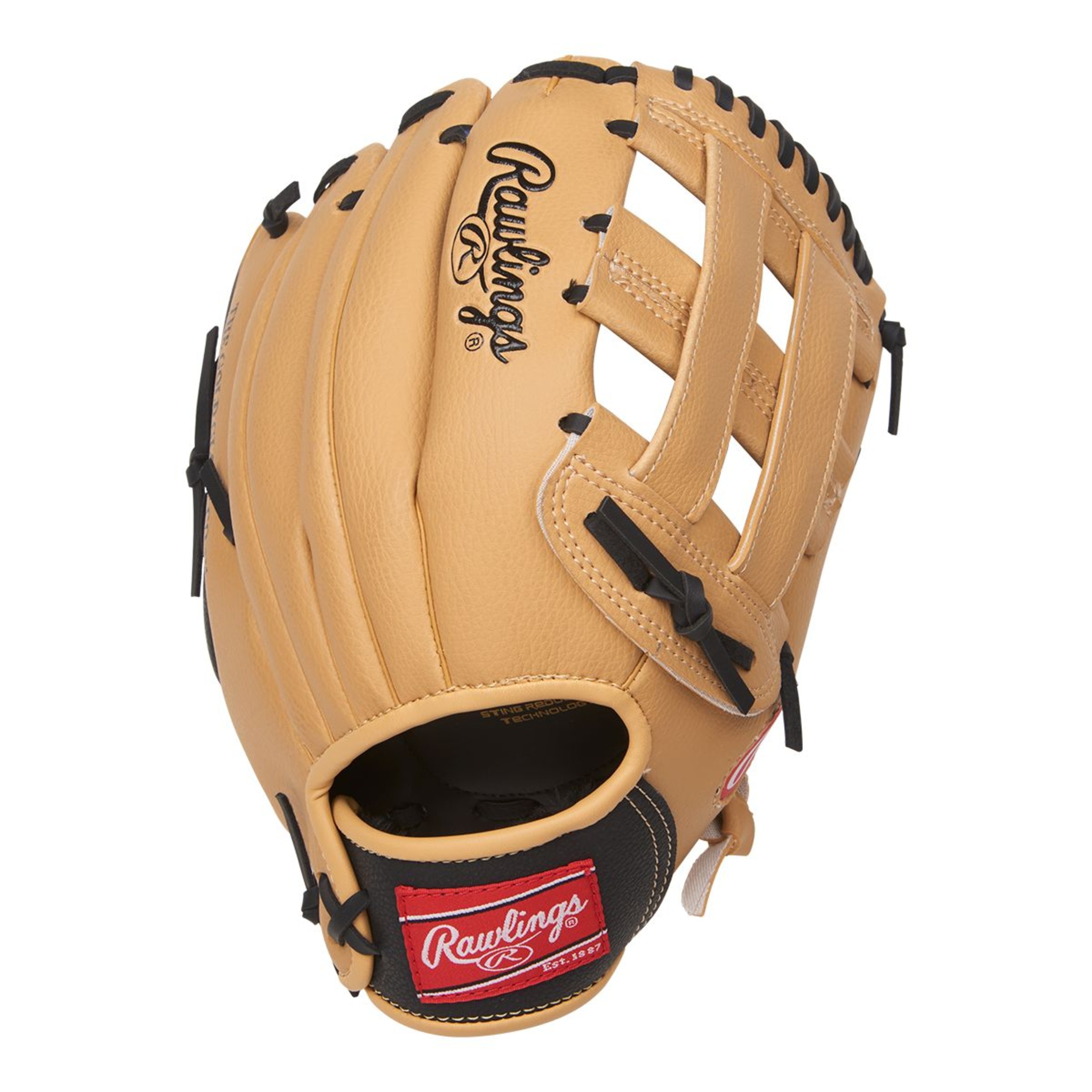 Rawlings Kids Players Series 11.5" Baseball/Softball Glove Back_Flat