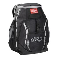 Rawlings R400 Youth Players Team Backpack Front_Angled_Right