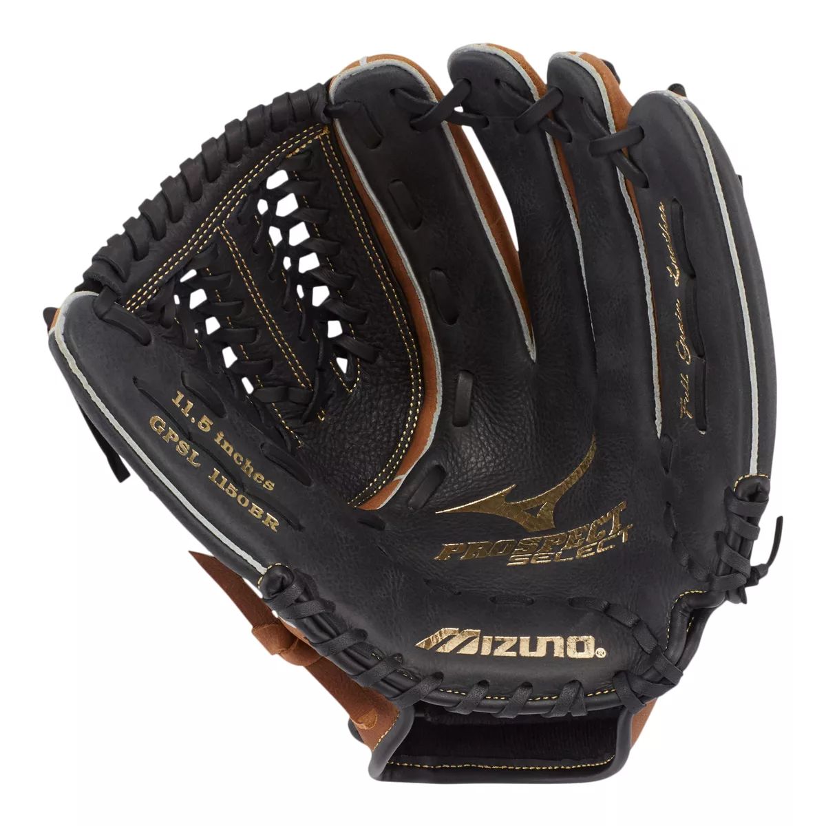 Mizuno Kids Prospect Select 11.5" Baseball/Softball Glove Front_Flat