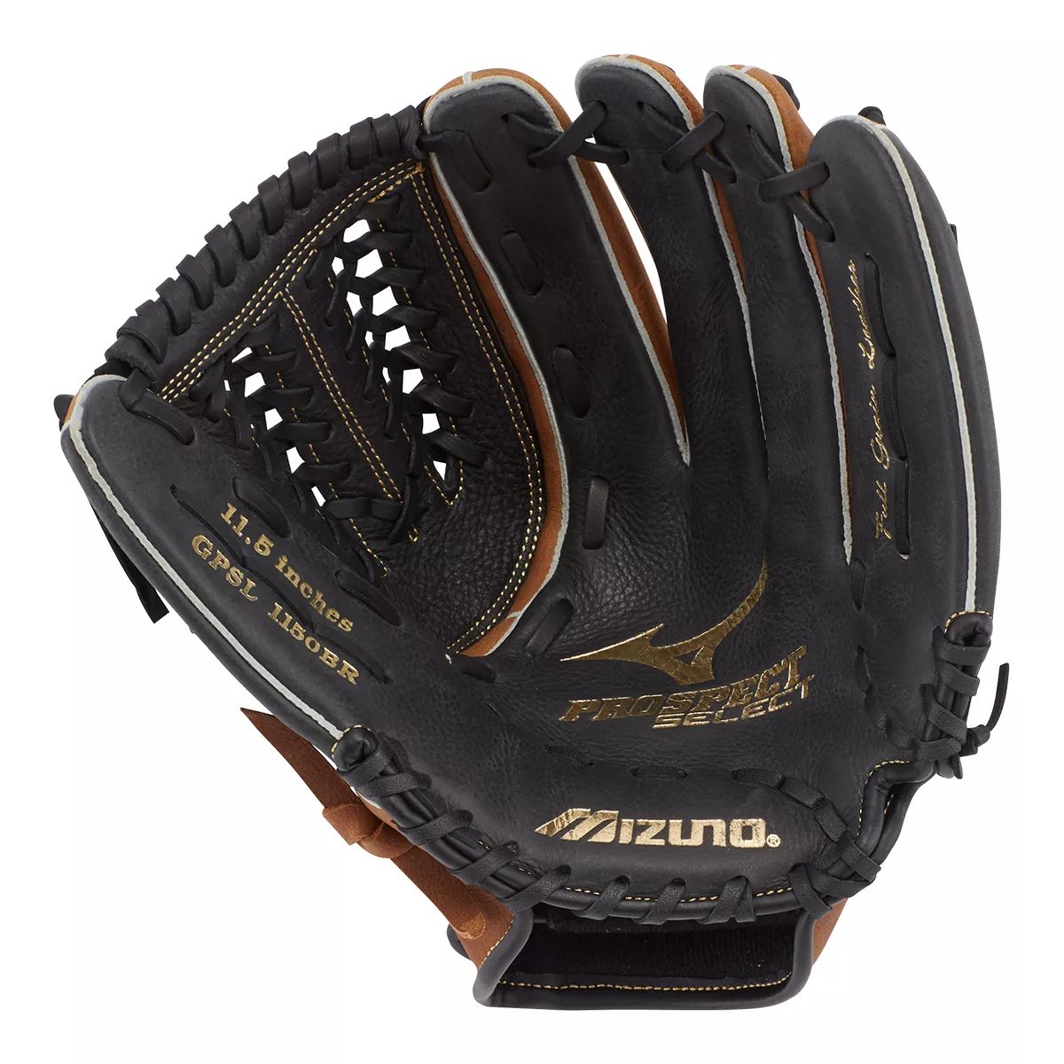 Mizuno Kids Prospect Select 11.5" Baseball/Softball Glove, Righthand