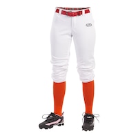 Rawlings Women'S Launch Pant-White Front_Flat