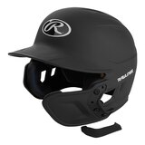 Rawlings Mach EXT Jaw Guard - Left Hand Batter Front_Angled_Left