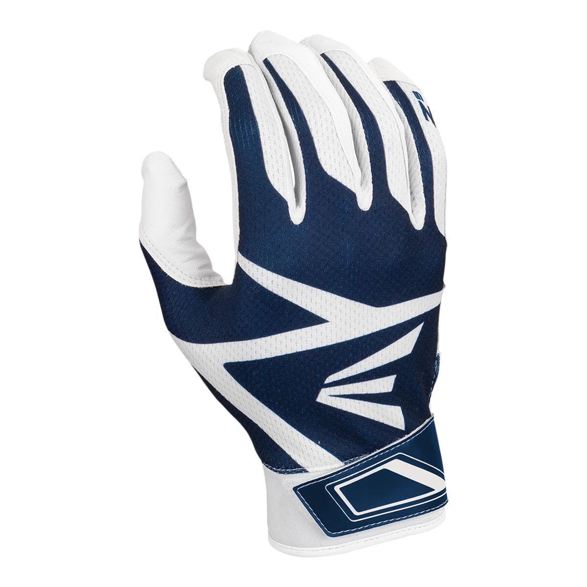 Easton Z3 Hyperskin Batting Glove Yth - White/Navy