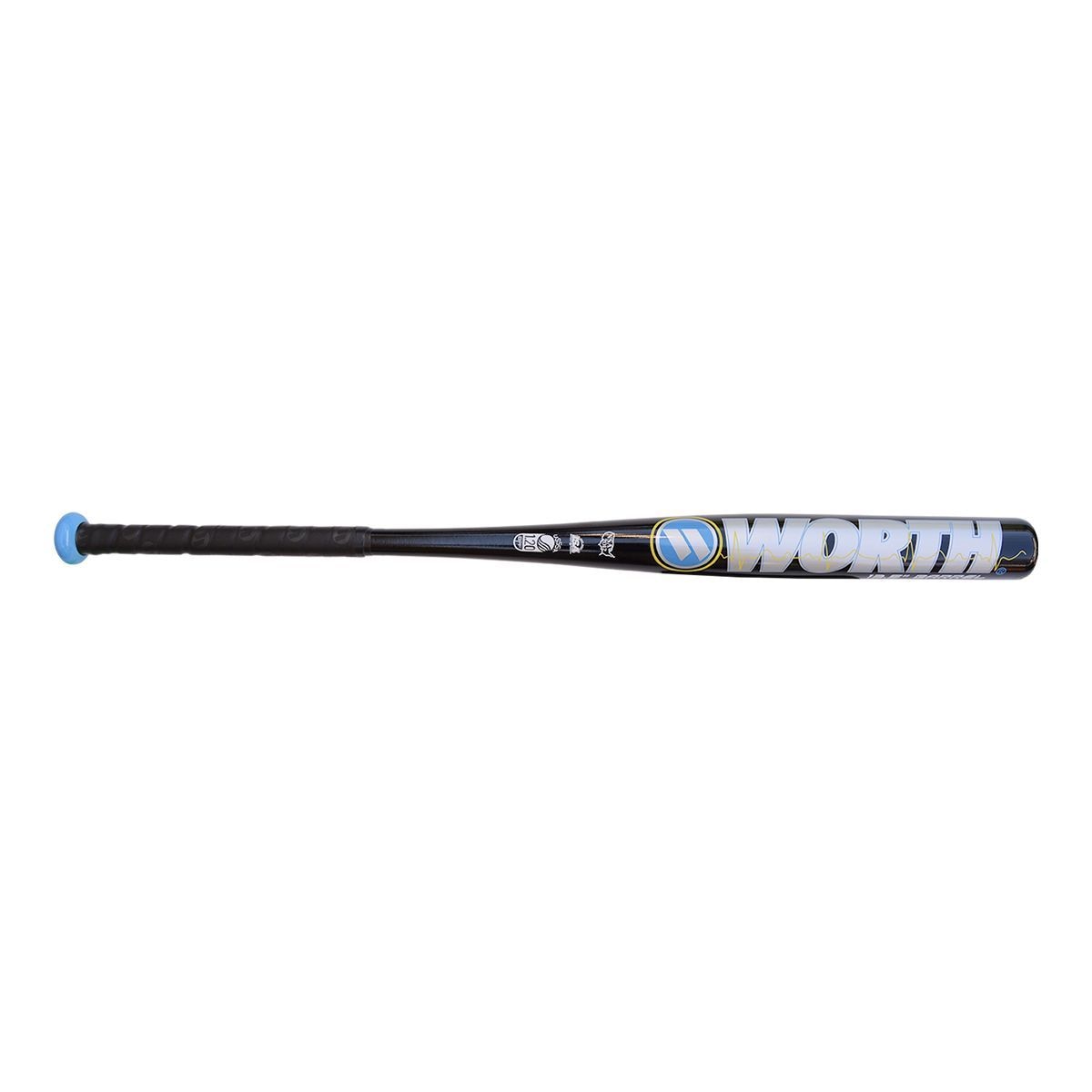 Worth Amp 1-Piece Slowpitch Bat Side_Right