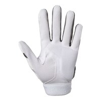 Mizuno Finch Softball Batting Glove - Grey Front_Flat
