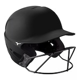 Mizuno F6 Batting Helmet With Mask Front_Angled_Right