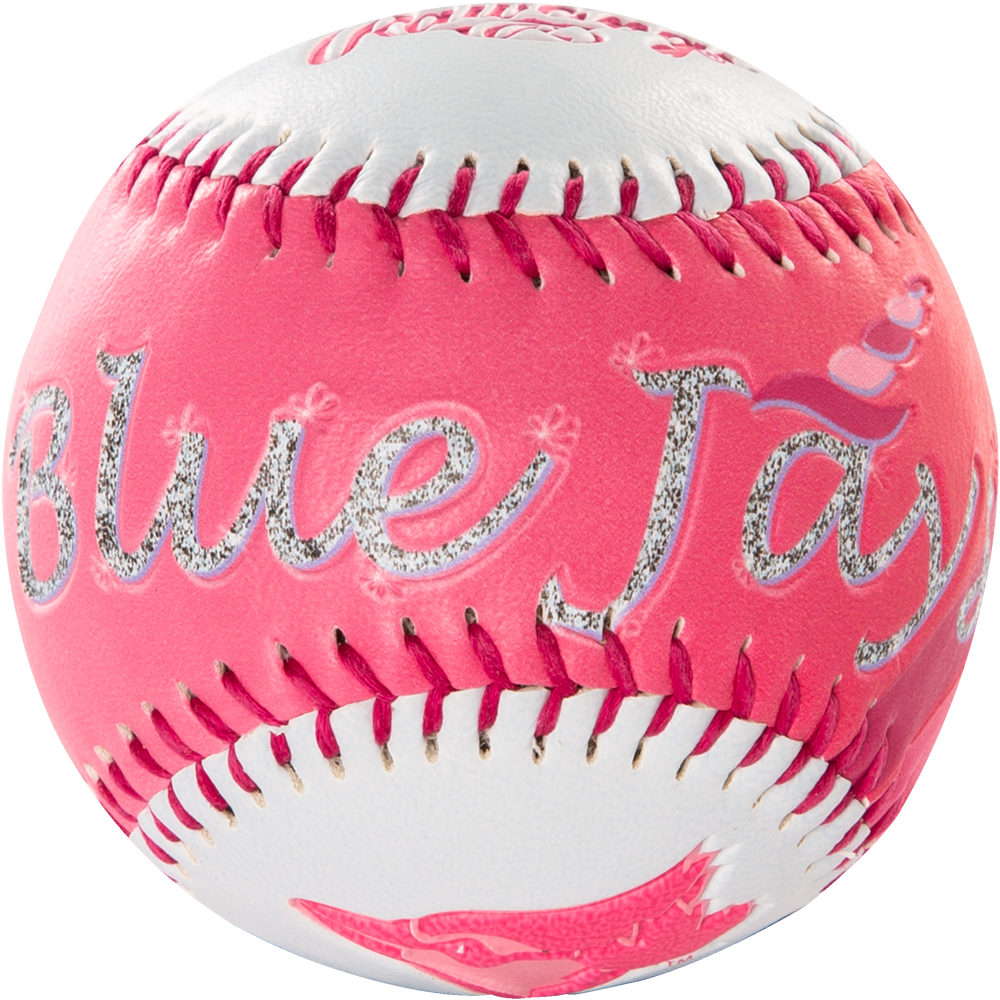 Preschool Toronto Blue Jays Pink Ball Girl T-Shirt