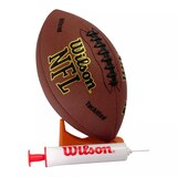 Wilson NFL All Pro Senior Football With Tee And Pump Composite_or_Mixed