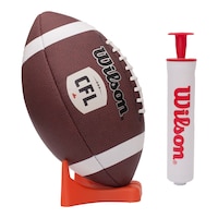 Wilson CFL Replica Football With Pump And Tee Composite_or_Mixed