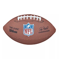 Wilson NFL 'The Duke' Mini Replica Football Front_Elevated