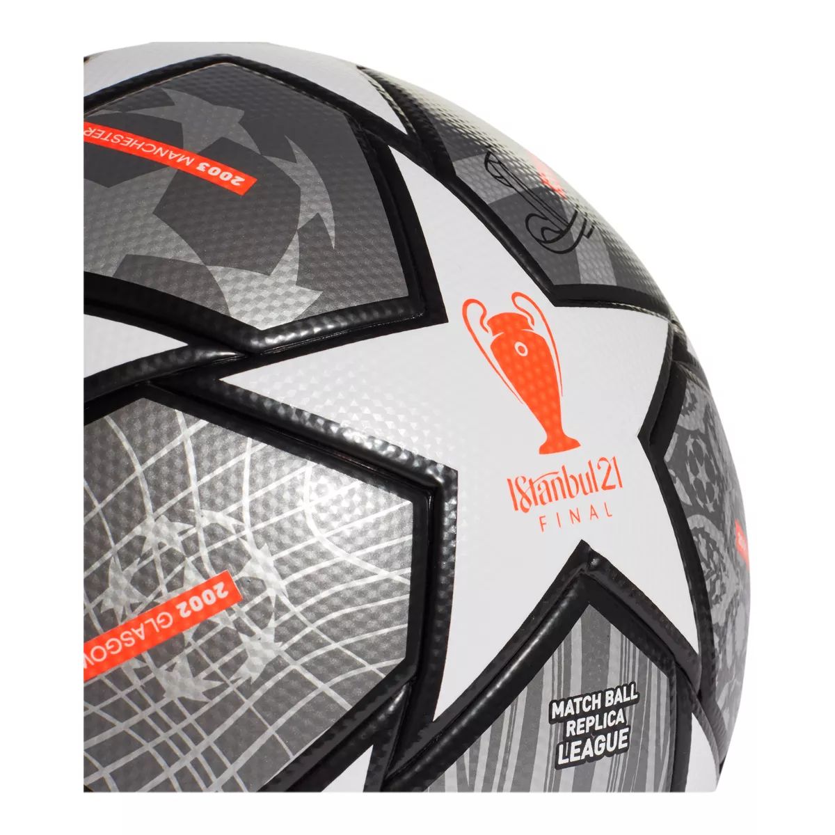 adidas Finale League Soccer Ball - Size 5 CloseUp