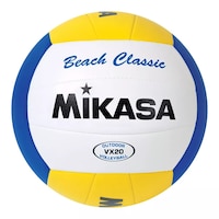 Mikasa Vx20 Beach Classic Volleyball Front_Flat