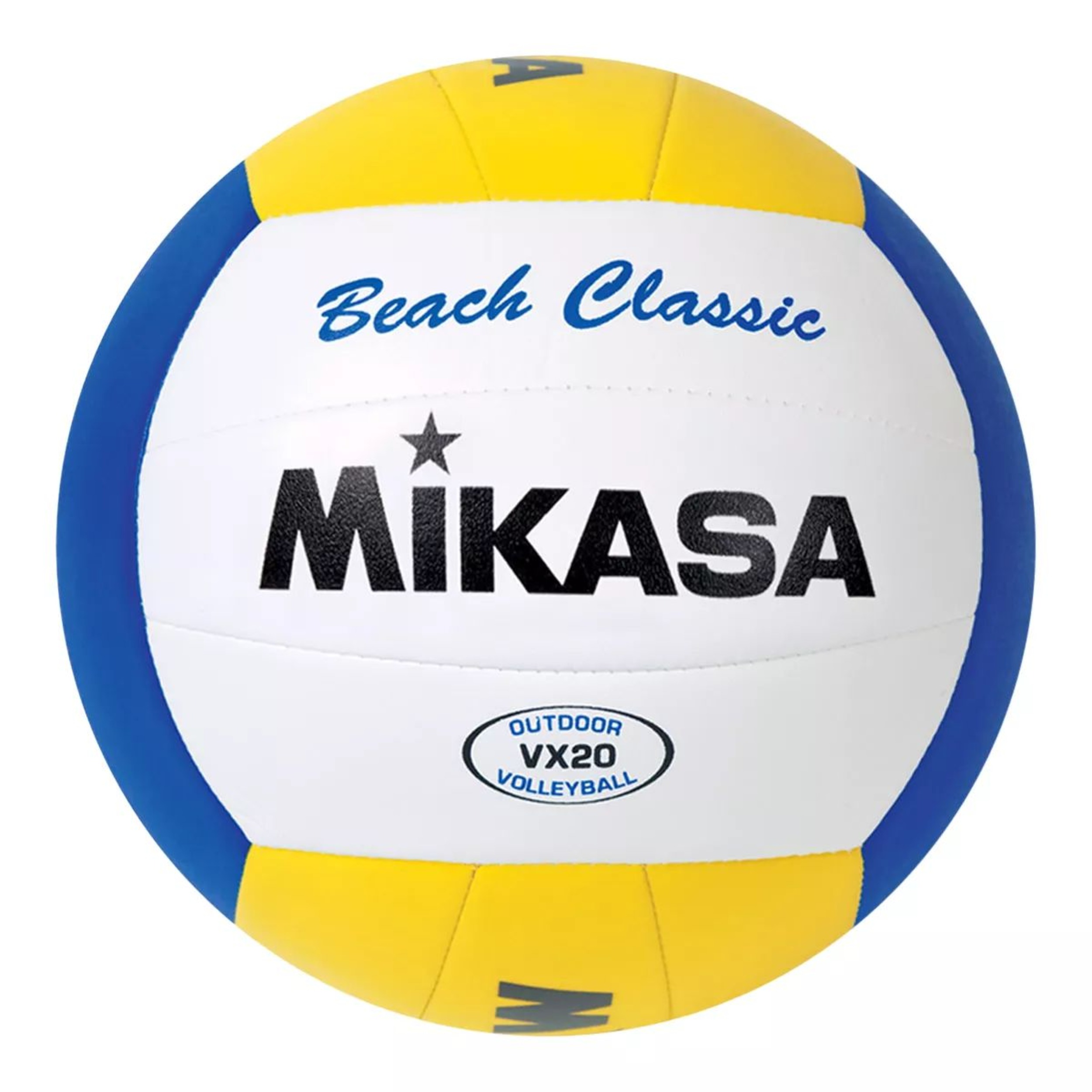 Mikasa Vx20 Beach Classic Volleyball Front_Flat
