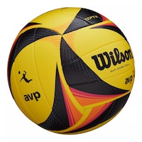 Wilson AVP OPTX Game Volleyball Front_Angled_Right