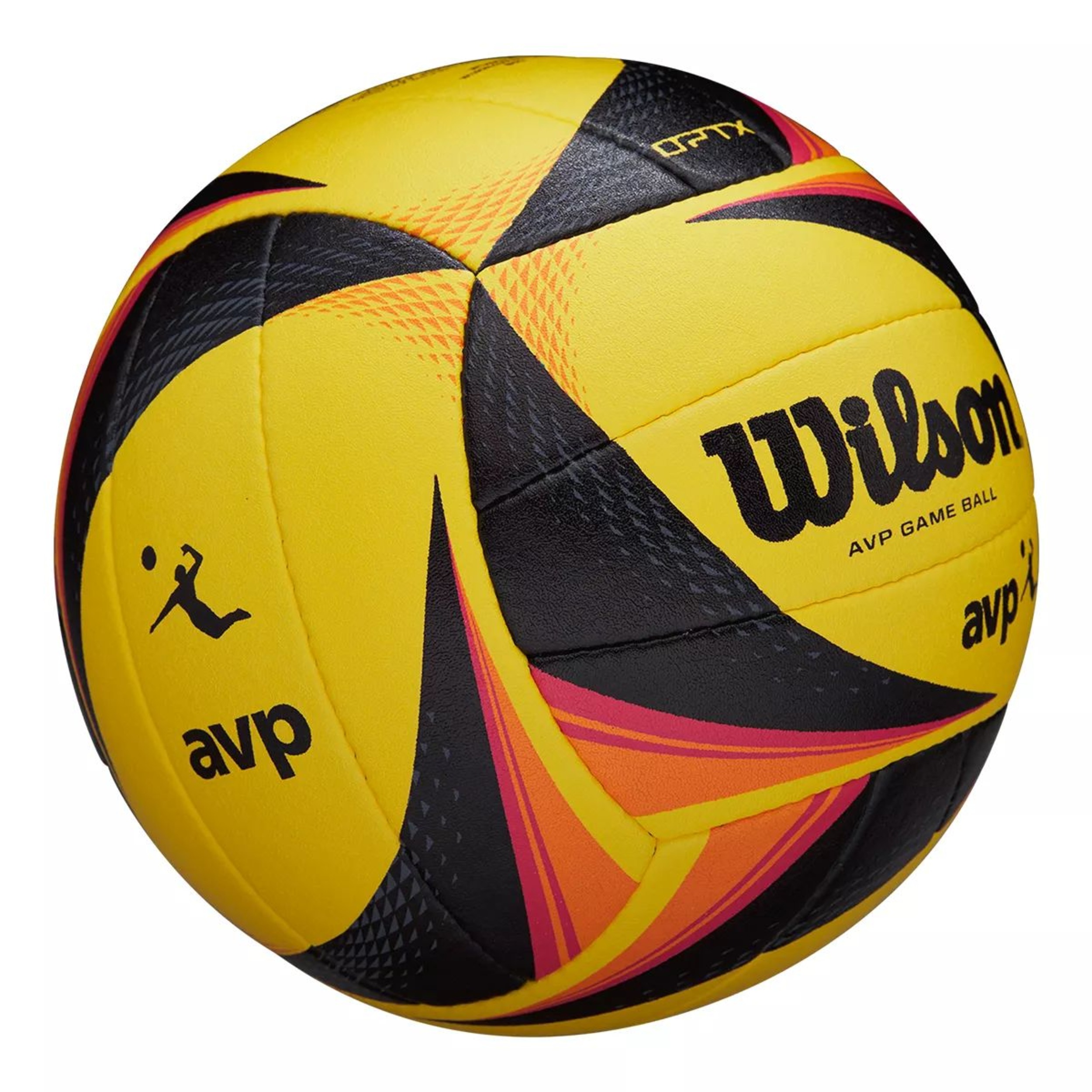 Wilson AVP OPTX Game Volleyball Front_Angled_Right