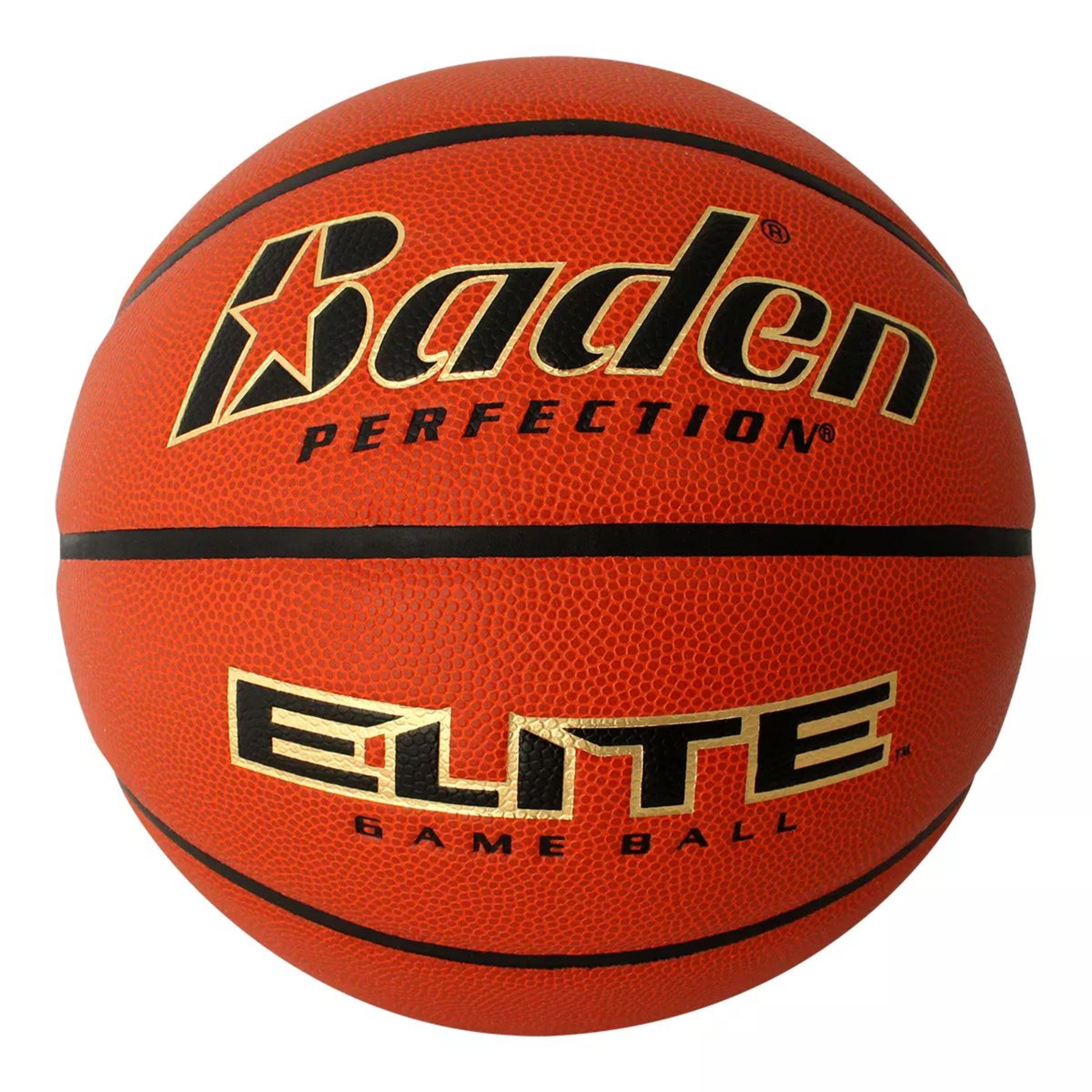 Baden Elite Game Ball Basketball - Size 7 Front_Flat