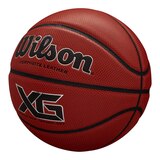 Wilson Cross Grip Composite Basketball, Size 7, Indoor/Outdoor Front_Three_Fourths_Angled_Left