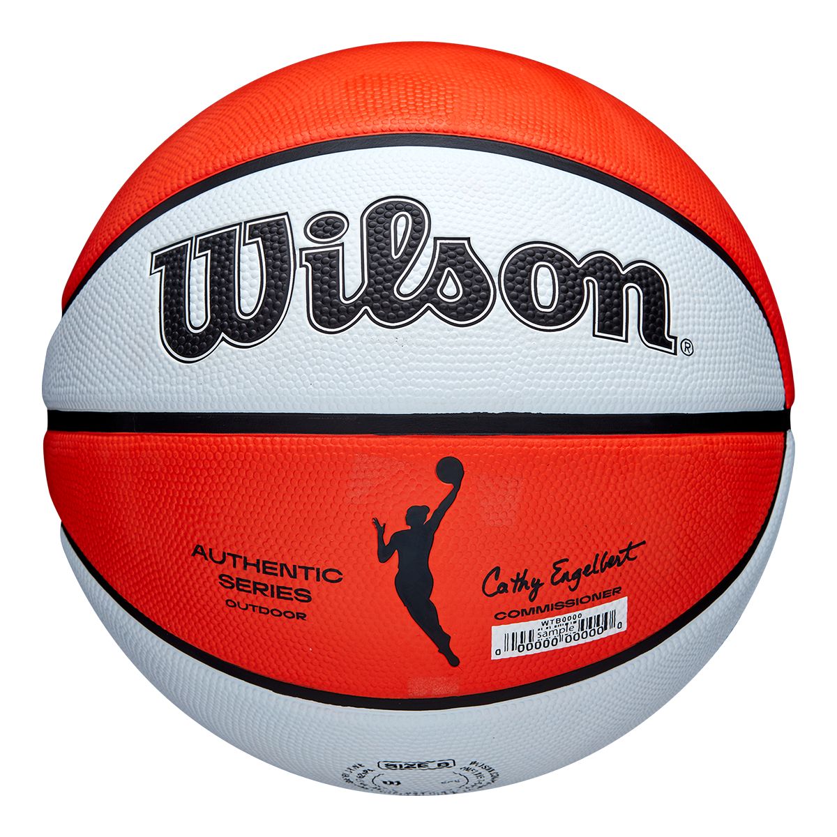 Image of Wilson Wnba Authentic Basketball Size 6 Outdoor