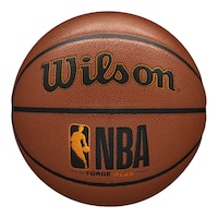 Wilson NBA Forge Plus Basketball - Size 7 Front_Flat