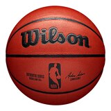 Wilson NBA Authentic Composite Basketball - Size 7 Front_Flat