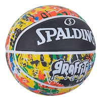 Spalding Graffiti Basketball Size 7 Front_Angled_Right
