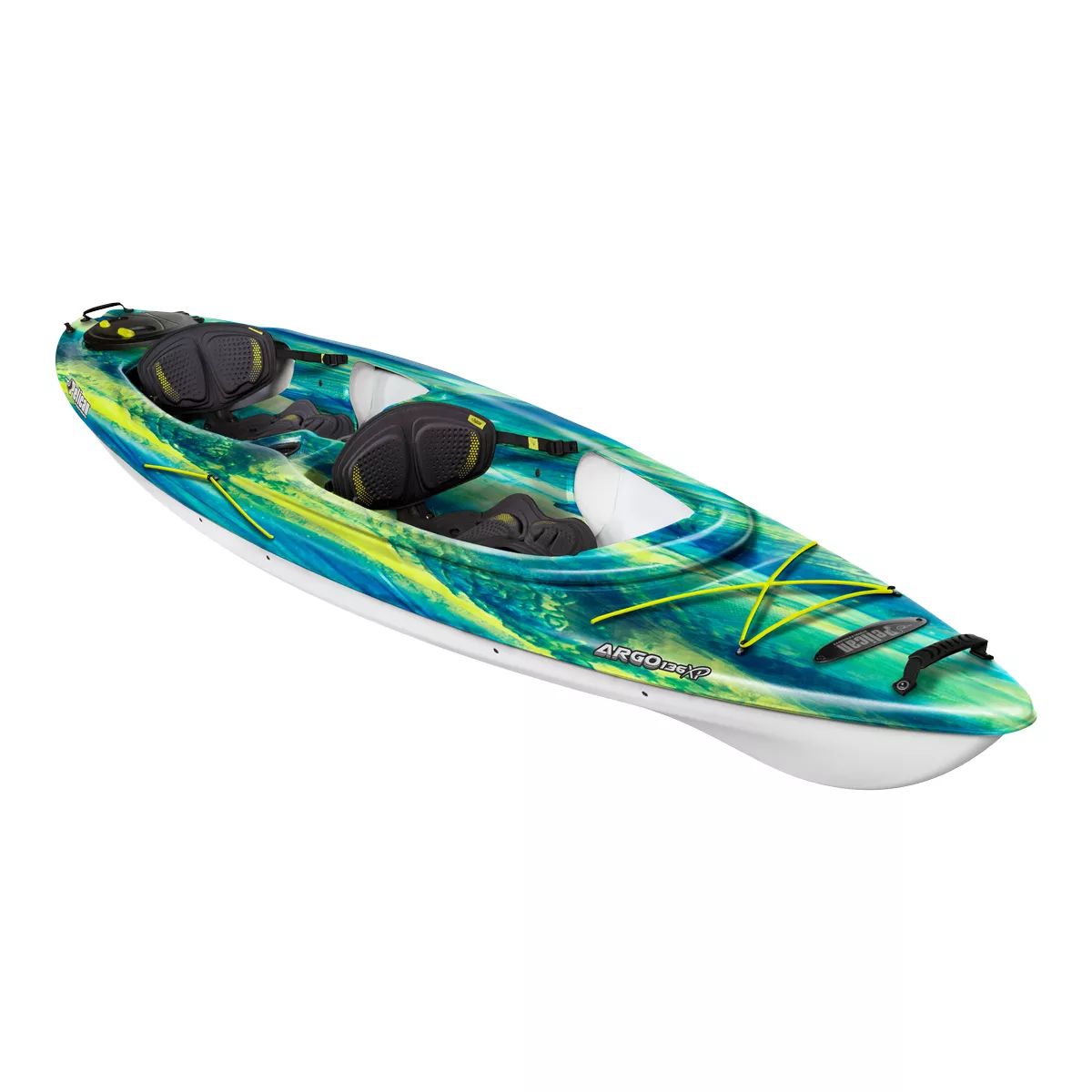 Pelican Argo 136XP Tandem Kayak Front_Three_Fourths_Angled_Right