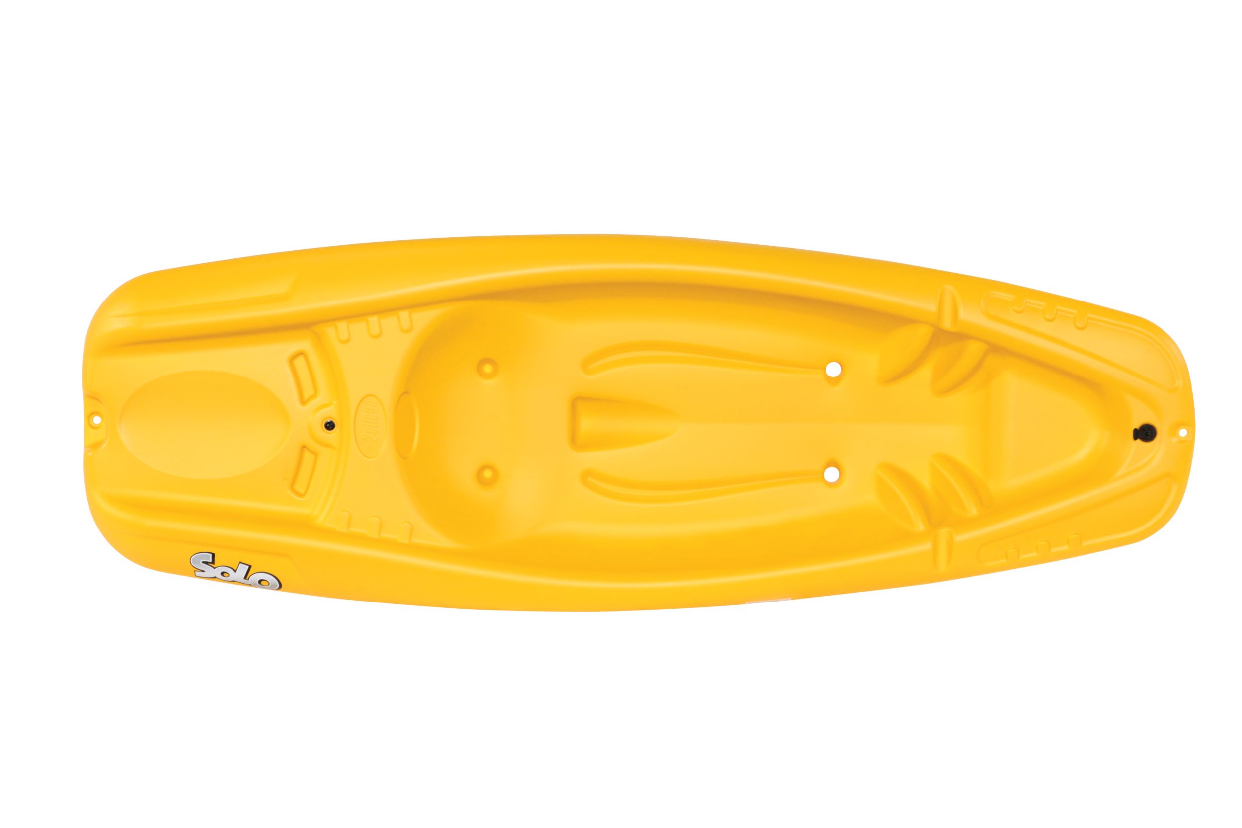 PELICAN Solo Kids' Kayak with Paddle Overhead_Flat