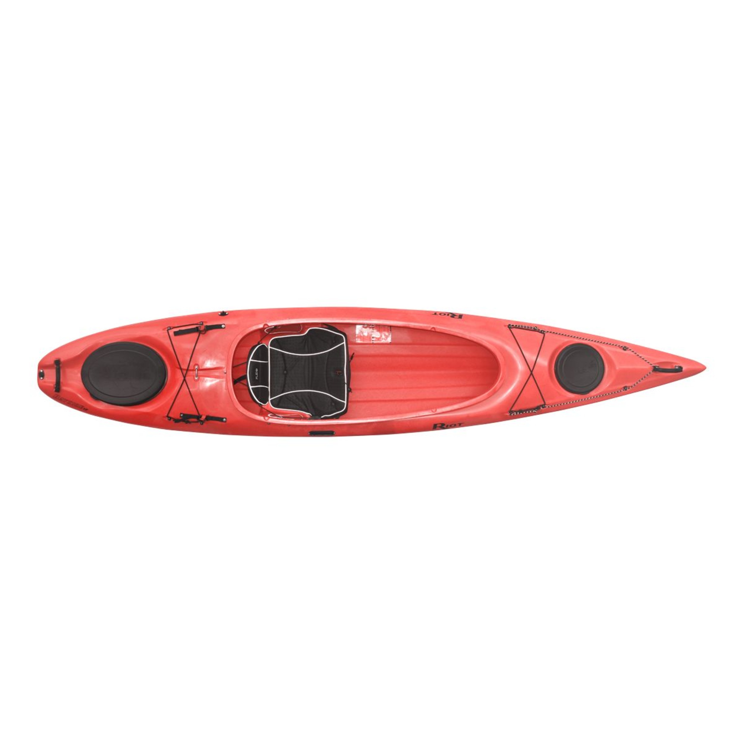 Riot Bayside 12 Kayak Overhead_Flat