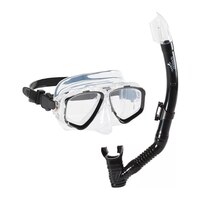 Speedo Recreation Snorkel Set Front_Angled_Right