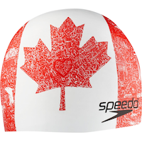 Speedo World Tour Swim Cap Front_Flat