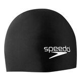 Speedo Elastomeric Solid Swim Cap Front_Flat