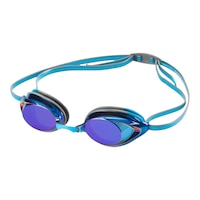 Speedo Vanquisher 2.0 Mirrored Swim Goggles Front_Three_Fourths_Angled_Left