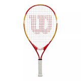 Wilson Kids US Open Tennis Racquet, Aluminum, 21" Front_Flat